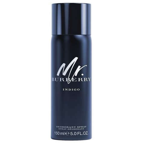 mr burberry indigo spray deodorant.